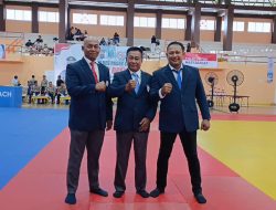 Iptu Lalu Kardiman dari Brimob Kaltim Wasit Berintegritas di Ajang Kapolres Paser Cup 2025 Judo Open
